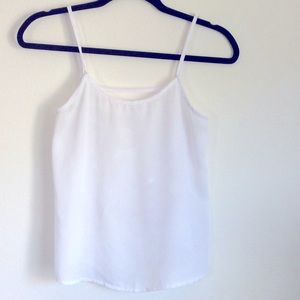 White top-crisscrossed back.